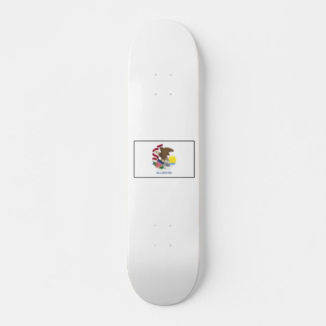 Skateboard Illinois (Devant)