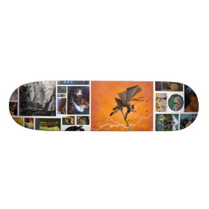 Skateboard illustration