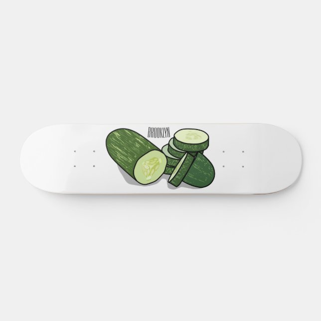 Skateboard Illustration de combre (Horz)