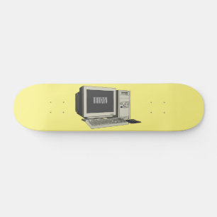 Skateboard Illustration de dessin sur ordinateur
