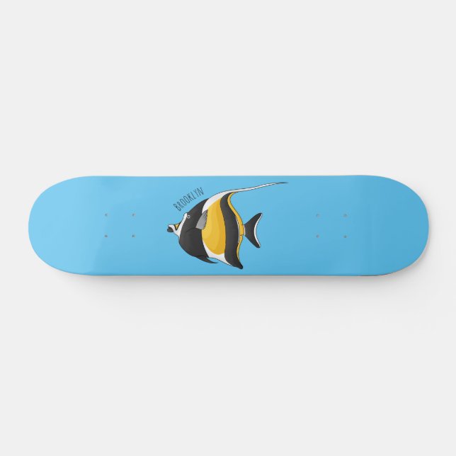 Skateboard Illustration de l'idole mauresque (Horz)