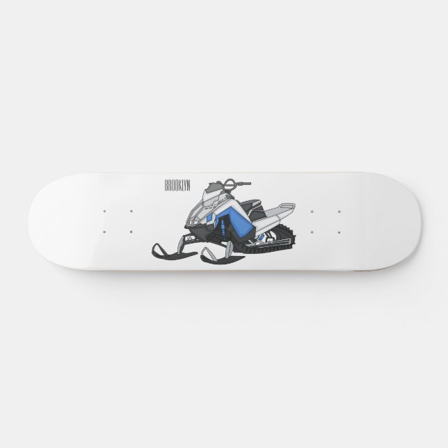 Skateboard Illustration de motoneige (Horz)