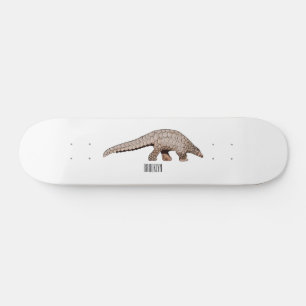 Skateboard Illustration de Pangolin
