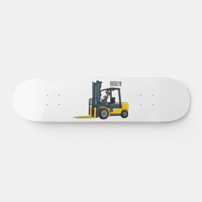 Skateboard Illustration du chariot élévateur (Horz)