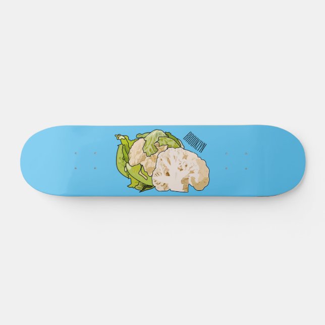 Skateboard Illustration du chou-fleur (Horz)