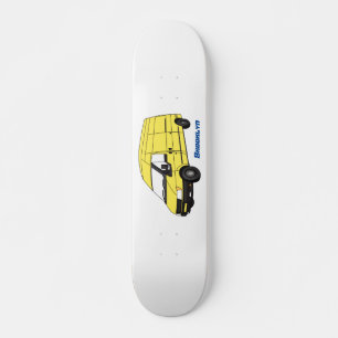 Skateboard Illustration du fourgonnette de livraison