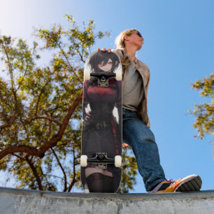 Skateboard Imaginaire Anime Jolie fille