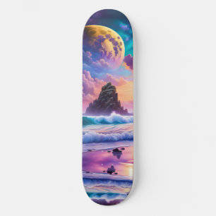 Skateboard Imaginaire Tropical Beach