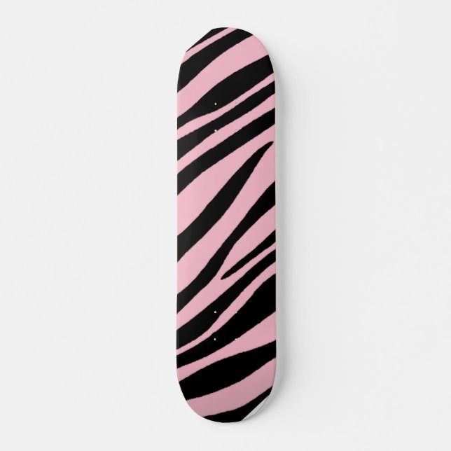 Skateboard Impression Zebra (Devant)