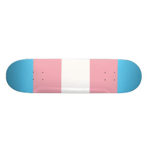 Skateboard Indicateur de la fierté transgenre