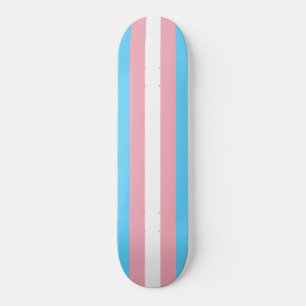 Skateboard Indicateur de la fierté transgenre
