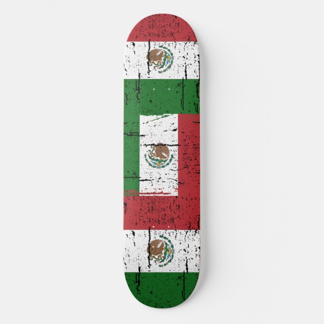 Skateboard Indicateur Mexique vintage (Recto)
