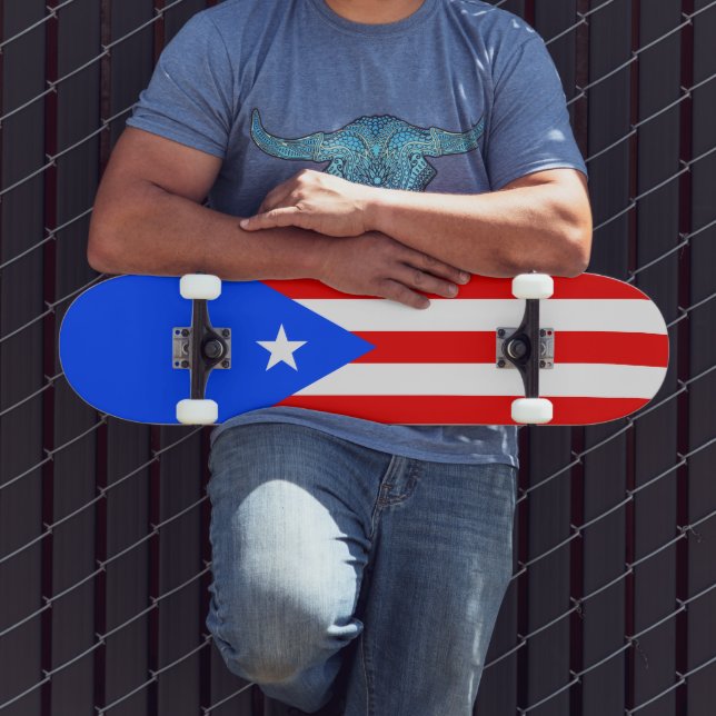 Skateboard Indicateur Porto Rico (Extérieur 3)