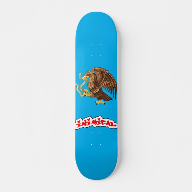 Skateboard Inimical Mexico Coat of Arms (Devant)