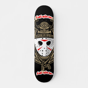 Skateboard Inimical Samurai Horreur