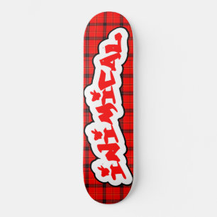 Skateboard Inimical Scottish Plaid