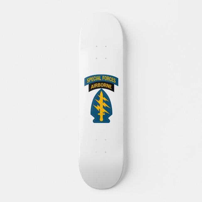 Skateboard Insigne des forces spéciales - Onglet aéroporté (Devant)
