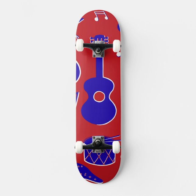 Skateboard Instruments de musique (Recto)