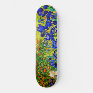 Skateboard Irises de Vincent Van Gogh