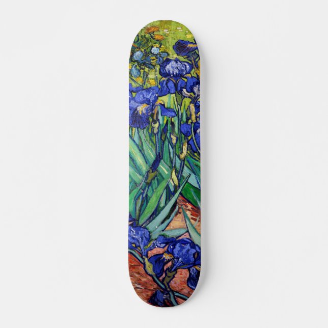 Skateboard Irises par Vincent van Gogh (Devant)
