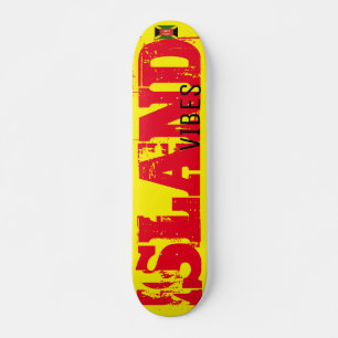 Skateboard ISLAND VIBES JMT USA Skateboard, pont 7¾"