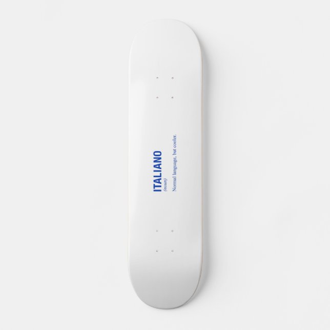 SKATEBOARD ITALIEN (Recto)