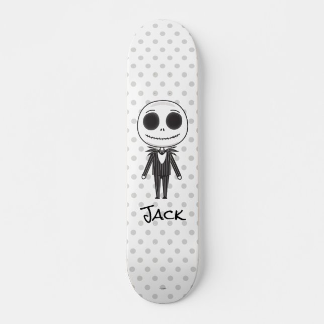 Skateboard Jack Skellington Emoji (Devant)
