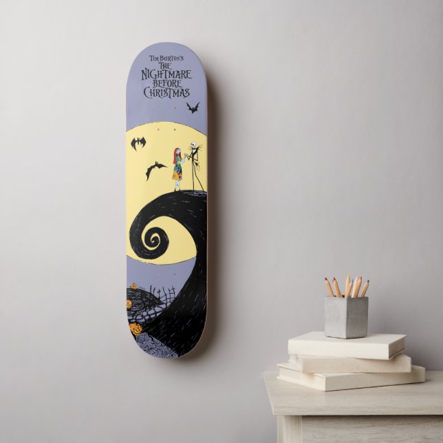 Skateboard Jack Skellington et Sally (Art mural)
