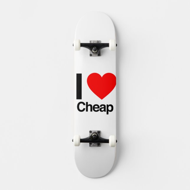 Skateboard j'aime bon marché (Recto)
