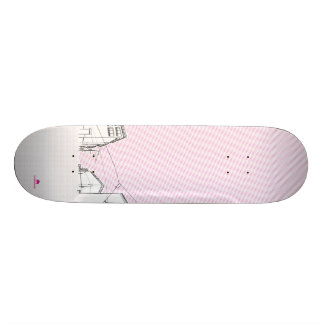 Skateboard J'aime la planche à roulettes de Berlin