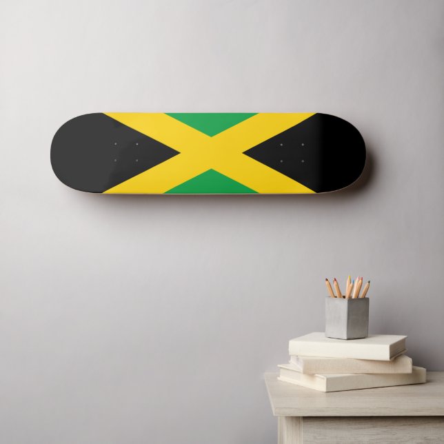 Skateboard Jamaïque (Art mural (Horz))