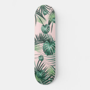 Skateboard Jardin des Feuilles de la jungle tropicale n°2