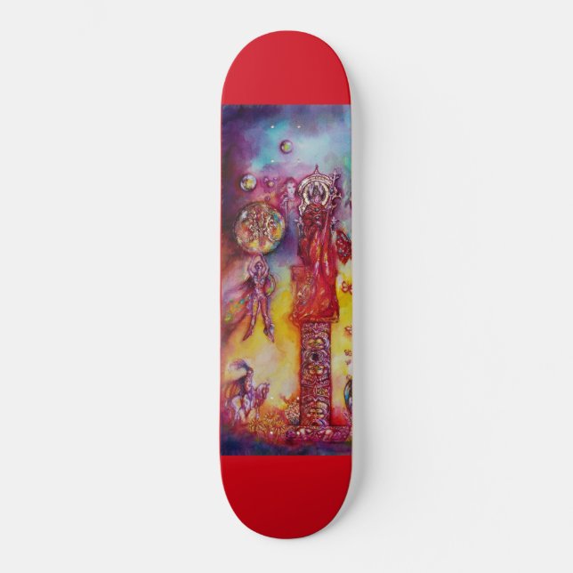 SKATEBOARD JARDIN DES OMBRES PERDUES, DES FAERY ET DES PAPILL (Recto)