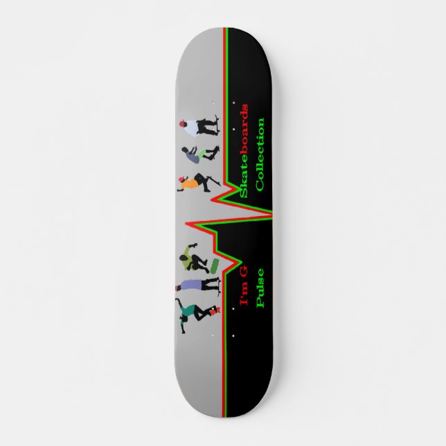 Skateboard Je suis G Skateboards Pulse Collection #3 (Devant)