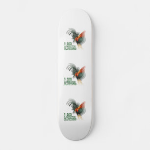 Skateboard Je Suis Une Illusion De Coq