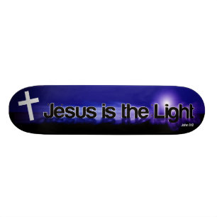 Skateboard Jésus est la plate-forme légère de planche à