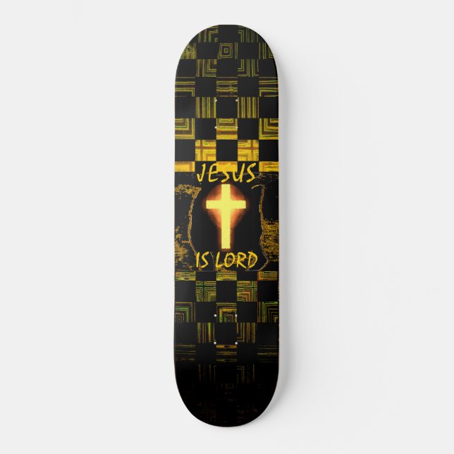Skateboard Jésus est Lord Cross skboard (Recto)