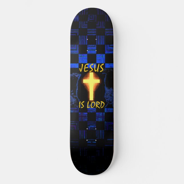 Skateboard Jésus est Lord Cross skboard (Recto)