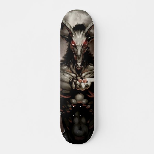 Skateboard Jeu avec le diable (Devant)