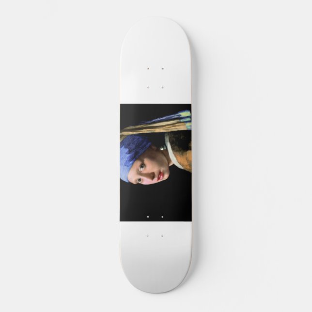 Skateboard Johannes Vermeer Girl with a Pearl Earring (Recto)