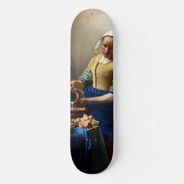 Skateboard Johannes Vermeer - La Milkmaid (Recto)
