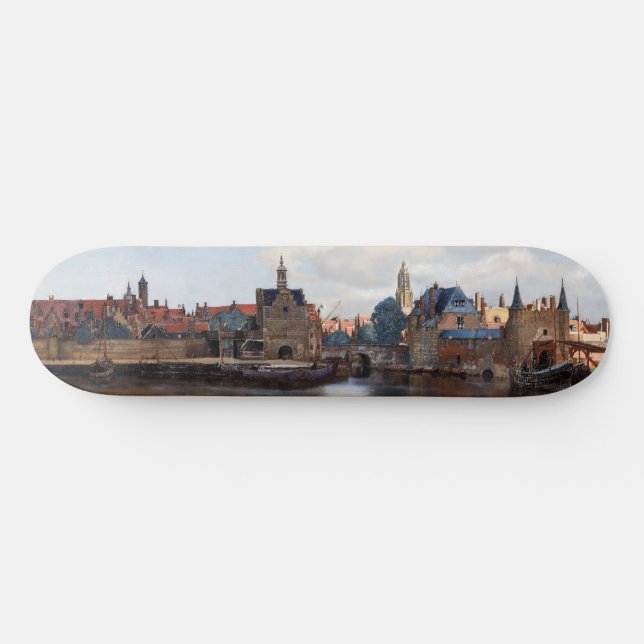 Skateboard Johannes Vermeer - Vue de Delft (Horz)