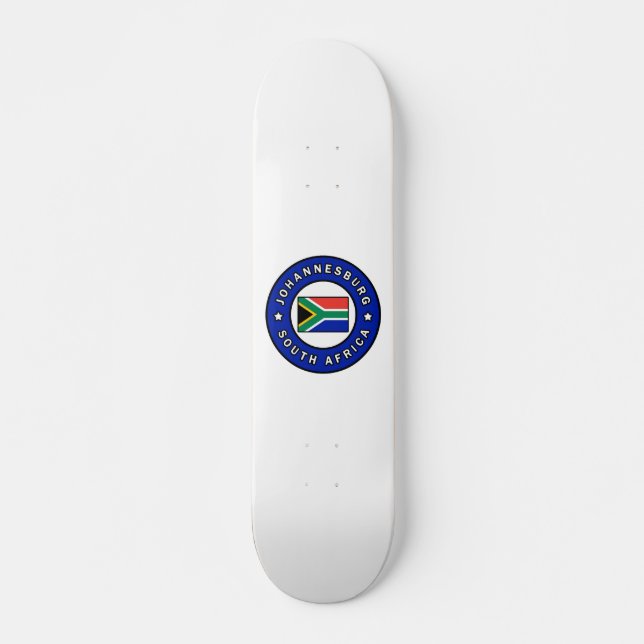 Skateboard Johannesburg Afrique du Sud (Devant)