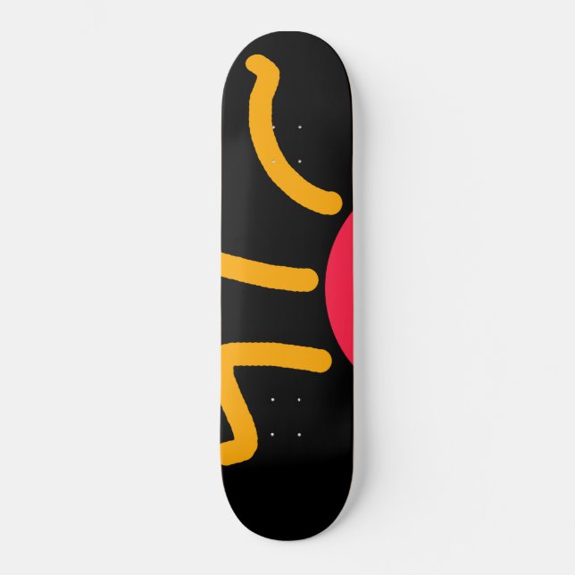 Skateboard Joli soleil (Recto)