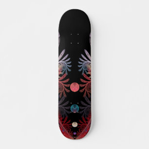 Skateboard Jonglage Abstrait Moderne Fantaisie Art Fractal