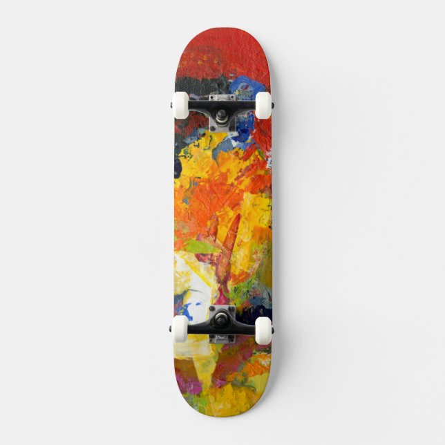 Skateboard Jour de la course (Recto)