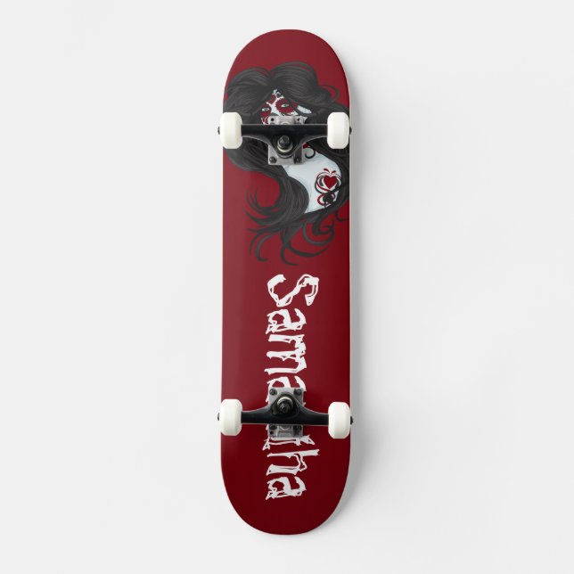 Skateboard Jour de tatouage de la mort Sugar Skull Comp Skate (Recto)