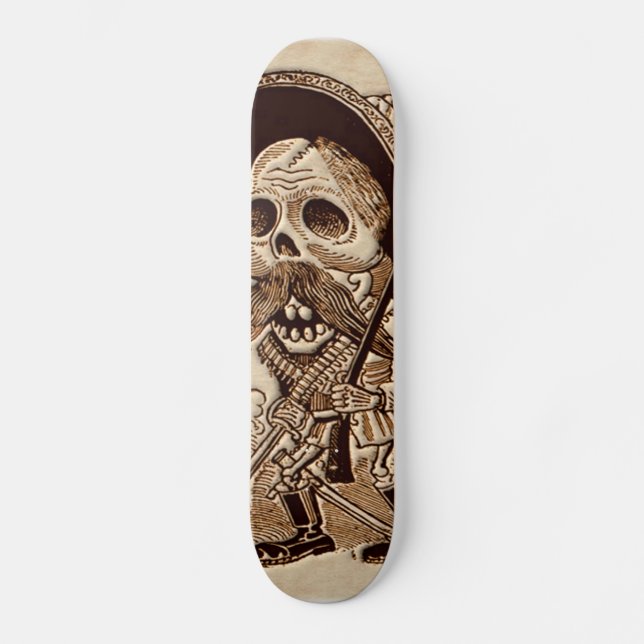 Skateboard Jour des morts - Dia de Los Muetos (Recto)