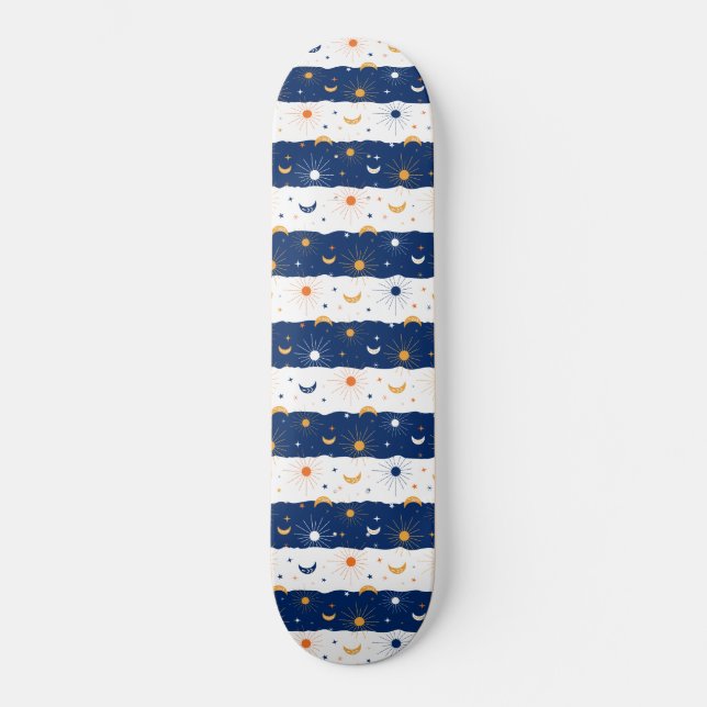 Skateboard Jour et nuit (Recto)