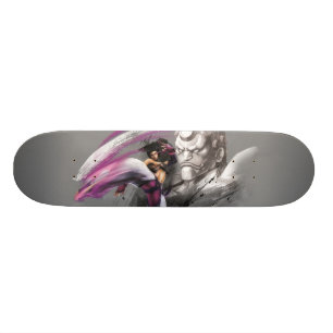 Skateboard Jouri contre Hakan